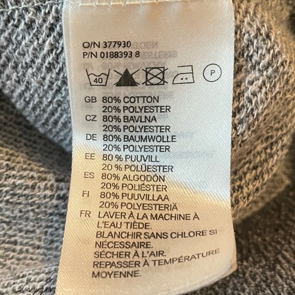 Mens XS H&M Gray Crewneck - Picture 4 of 5
